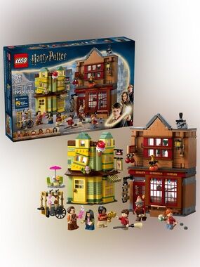 LEGO Harry Potter Quality Quidditch Supplies & Ice Cream Parlour – 795 Pieces